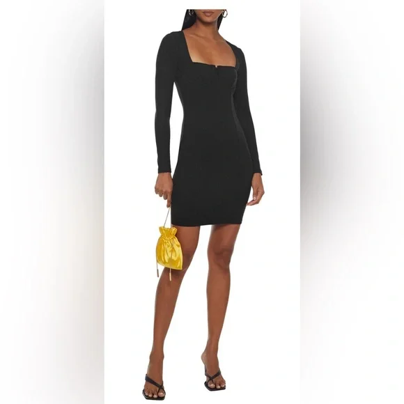 jonathan simkhai mini dress SIMKHAI Women's Cleo Cotton Mini Dress, White | Size: 4